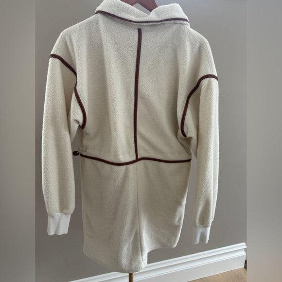 STAUD Timber Fleece Sweatshirt Dress – Medium - Picture 14 of 14